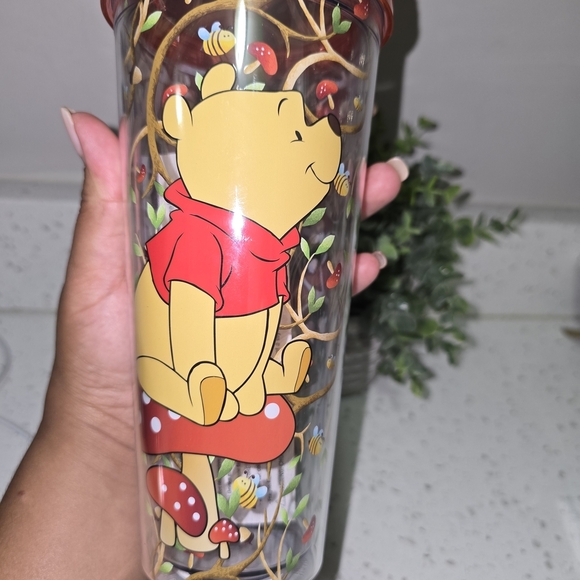 Winnie the Pooh Red Tumbler with Straw - Picture 6 of 10